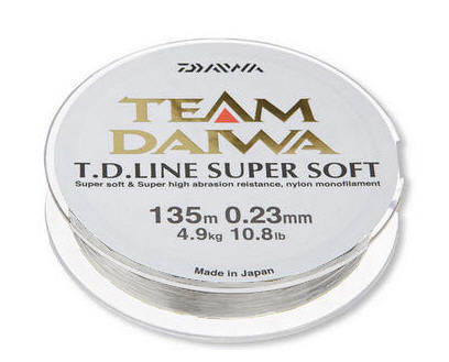 Monofilo Daiwa T.D. LINE SUPER SOFT 135 mt D.0,16 mm / 2,5 kg