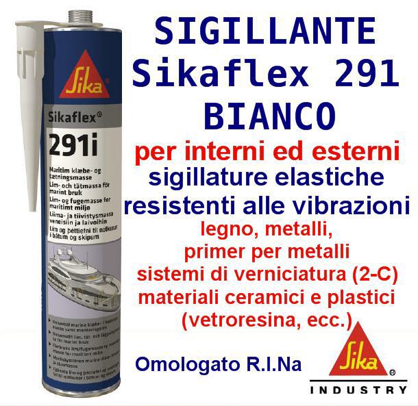 Sigillante SIKAFLEX 591 (ex 291) Bianco 300 ml