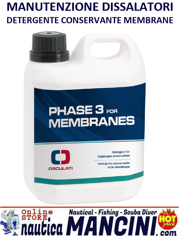Manutenzione Dissalatore - PHASE 3 Conservante Membrane