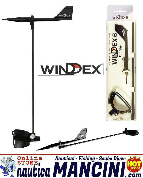 Segnavento 150mm WINDEX DINGHI 6 per Optimist, Laser, Multiscafo