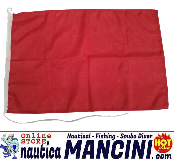 Bandiera Segnalazione 40x60 cm - Rossa