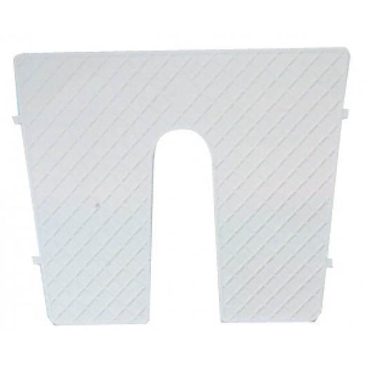 Tavoletta proteggi-poppa esterna 450x360 mm con fenditura Tavoletta proteggi-poppa esterna 450x360 mm con fenditura