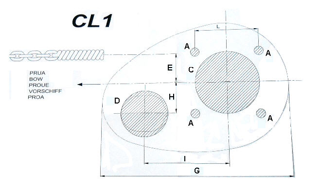 Verricello QUICK CL1 512 12V 500w 6mm Motore Orizzontale (*) - Clicca l'immagine per chiudere