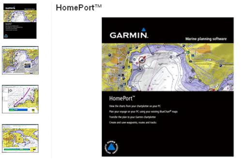 Garmin HomePort Software Gratuito per Pianificazioni viaggi