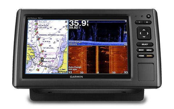 GPS-ECO GARMIN EchoMAP 92SV 9" con Funzione DownVü/SideVü (SENZA TRASDUTTORE)
