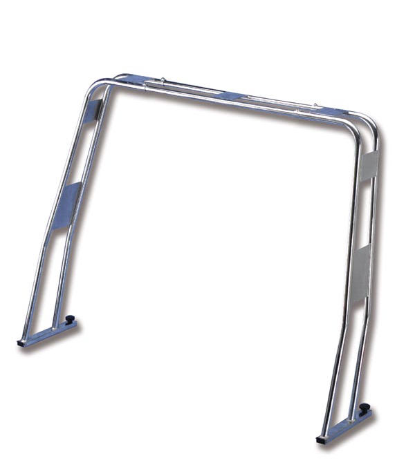 Roll bar abbattibile a compasso h 120CM - 195/230CM per Barche Roll bar abbattibile a compasso h 120CM - 195/230CM per Barche