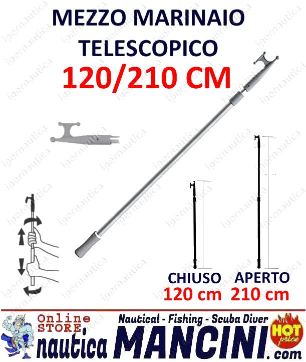 Mezzo Marinaio Telescopico 120/210 cm