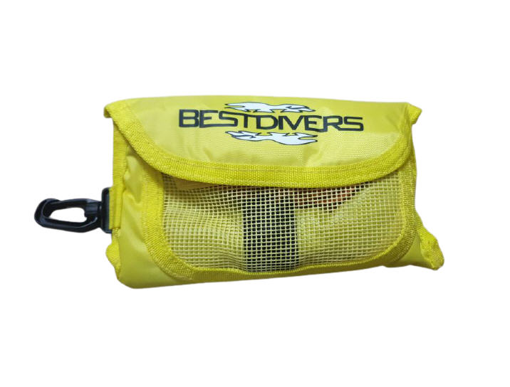 Boa Sub Pedagno Best Divers NIGHT DECO NEW in PVC con Sacca colore Giallo - OUTLET