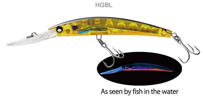 Crystal Minnow 3D DD YO-ZURI 130 mm 24 gr F/Galleggiante HGBL