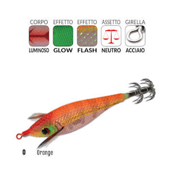 Totanara DTD PREMIUM PIRKA 2.5 - 7.0CM 9.9GR ORANGE