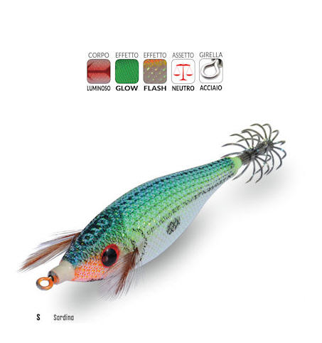 Totanara DTD PREMIUM GIRA 1.5 - 5.5CM 9.9GR SARDINA
