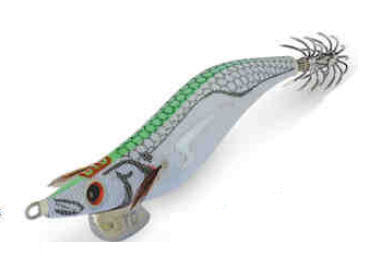 Artificiale WHITE KILLER OITA 90 mm #3 GREEN
