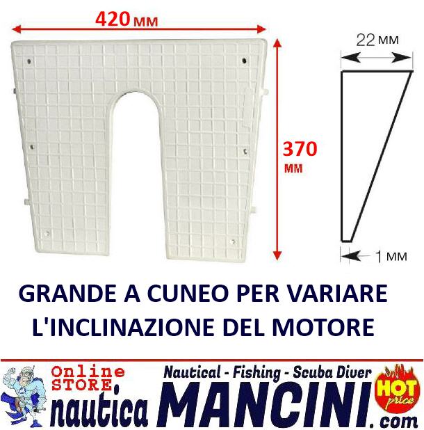 Tavoletta Salvapoppa 420x370 mm a Cuneo BIANCA