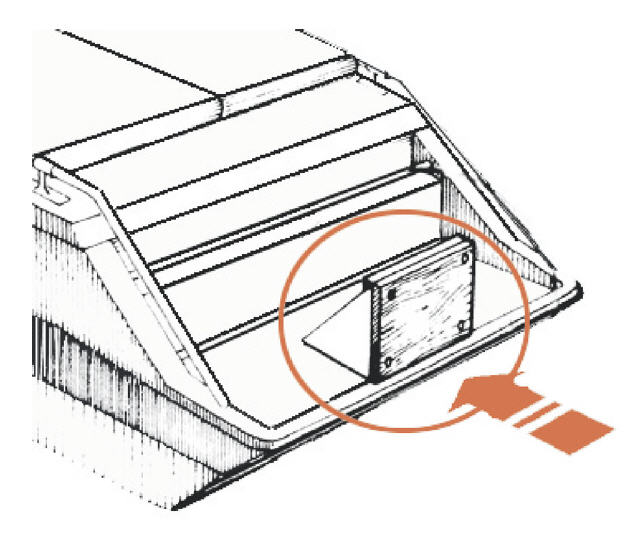 Supporto Motore Ausiliario per 15HP (40Kg) fissaggio SU PIANO