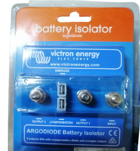 Ripartitore di carica per 2 batterie 80A Victron Argodiode