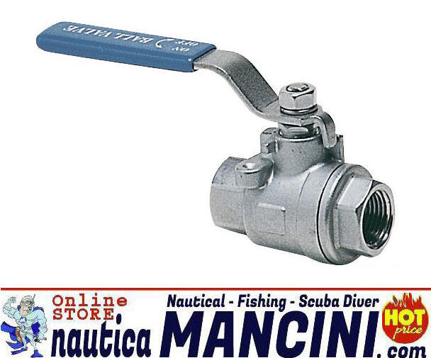 Valvola a Sfera Inox 3/8"