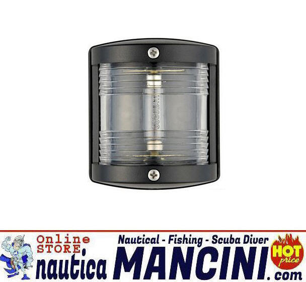 Fanale di via 12mt UTILITY 77 ABS Nero 225° PRUA