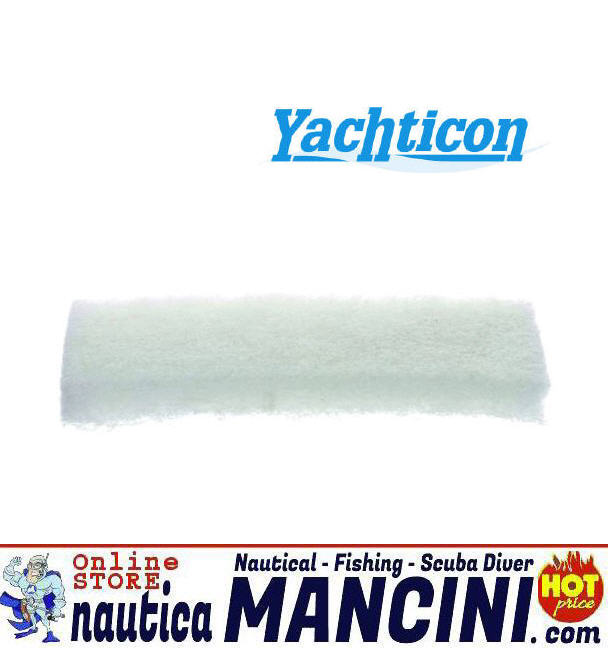 Cuscinetto Abrasivo YACHTICON Soffice Bianco 260x115 mm