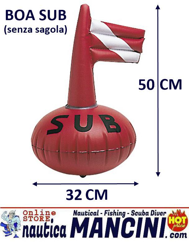 Boa Sub Tonda 32x50H cm MINI senza Sagola