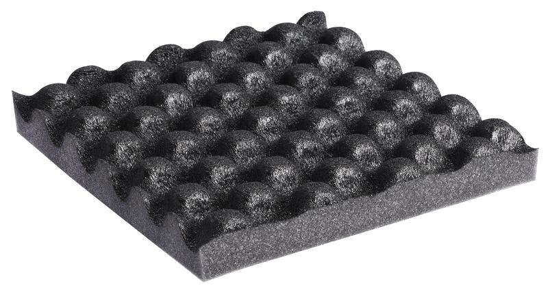 Pannello Antirombo Fonoassorbente 100x200 mm spessore 35 mm Morbido