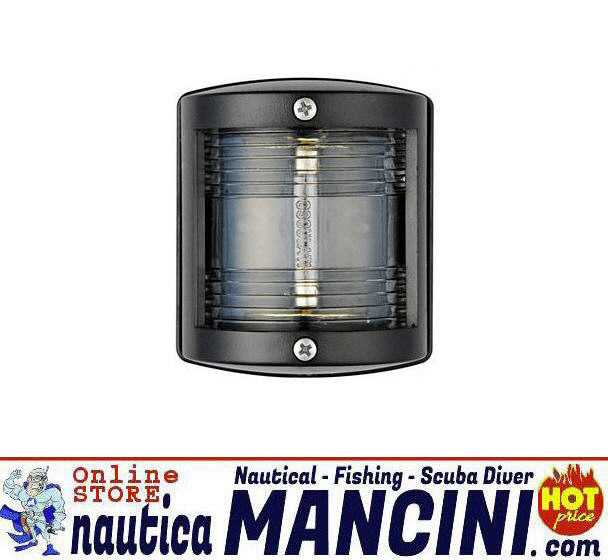 Fanale di via 12mt UTILITY 77 ABS Nero 135° POPPA