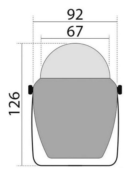 Bussola SCOUT 2" 5/8 Illuminazione LED - Bianca - Clicca l'immagine per chiudere