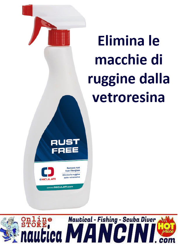 Pulitore per Ruggine RUST FREE con Spruzzatore 750 ml