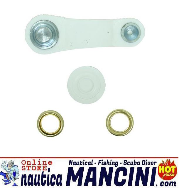 Occhielli PRYM in Ottone ORO Ø 14 mm Blister da 10pz inossidabili