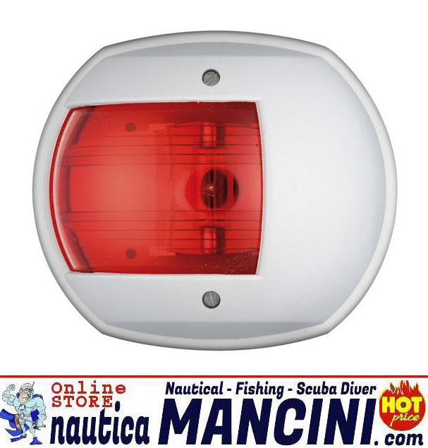 Fanale di via 20mt MAXI ABS Bianco 112.5° ROSSO