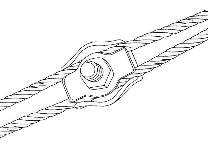 Morsetto Piatto Inox semplice per impiombature cavi 4 mm - Clicca l'immagine per chiudere