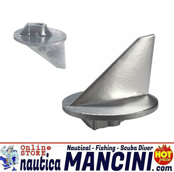 Anodo Zinco a Pinna per Mercury 40/225 HP