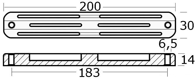 Anodo Zinco a Barra Selva 40HP IN SU (2 TEMPI) Universale