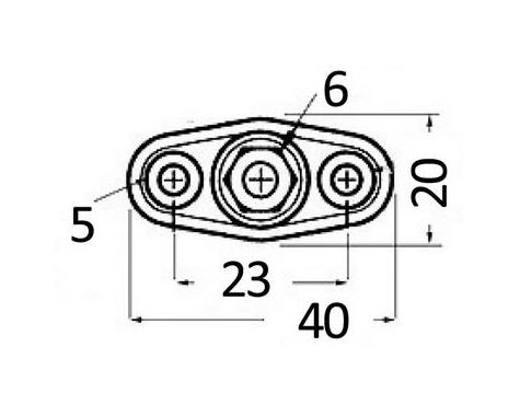 Batteria Nodo di Derivazione Mini 20x40 mm - Clicca l'immagine per chiudere