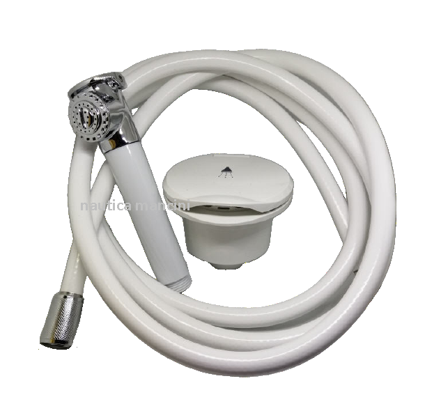 Box Doccia Ø 69 mm CLASSIC EVO con Tubo 2,5 mt Bianco - Clicca l'immagine per chiudere