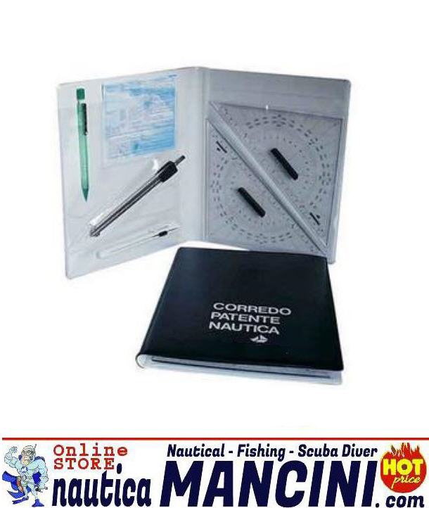 Kit Carteggio Scuola Patente Nautica 230x215 mm
