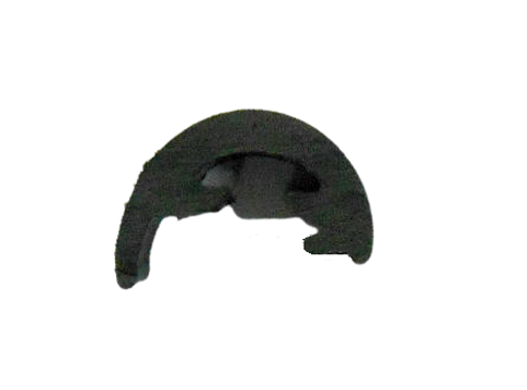 Bottazzo Radial 40 - Profilo Parabordo PVC Semirigido Altezza mm 40 (sporgenza 21) Nero - Bobina da 6 metri