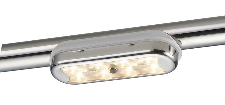 Plafoniera Inox Bimini per ROLL BAR 8 LED 104 mm