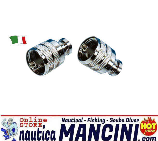 Connettore Maschio per Cavo Antenna RG-58U