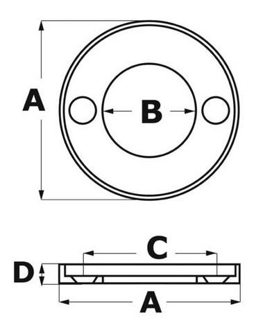 Anodo Zinco a Collare VOLVO 100