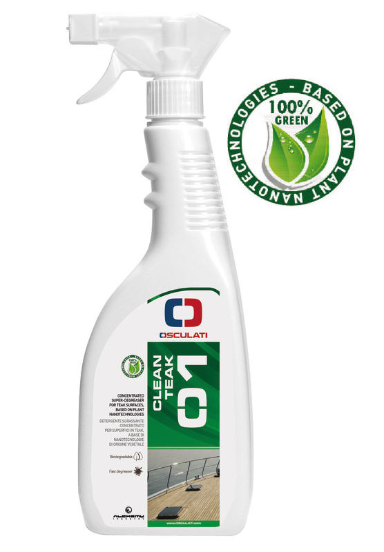 Teak - CLEANTEAK Detergente Sgrassante per la pulizia del Teak 750 ml - Clicca l'immagine per chiudere