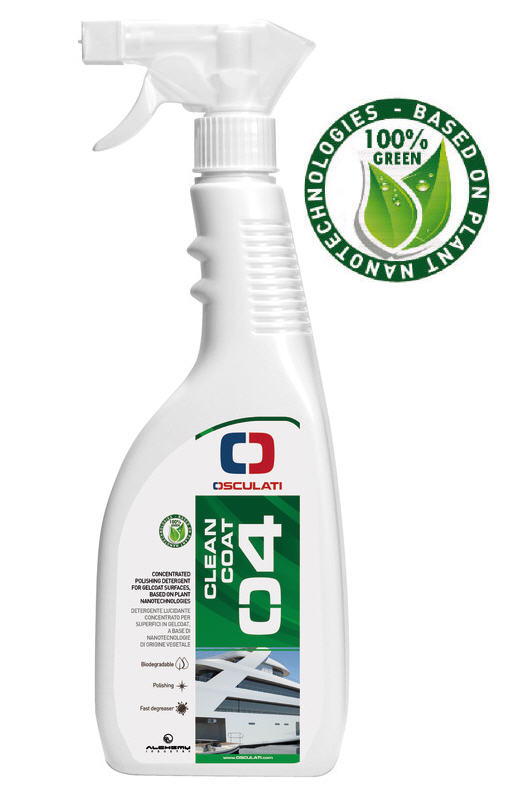 CLEANCOAT Detergente Lucidante per superfici in Gealcoat 750 ml