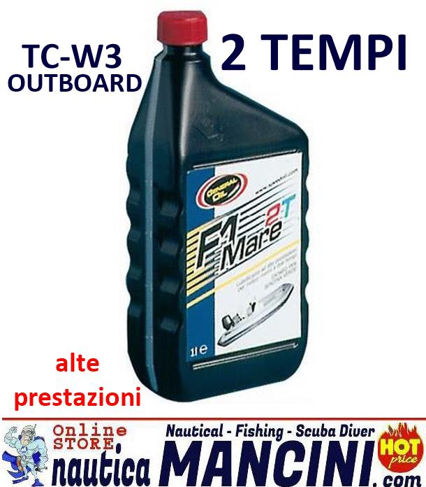 Olio Motore Marino 2T TC-W3 GENERAL OIL F1 Mare 1 Lt