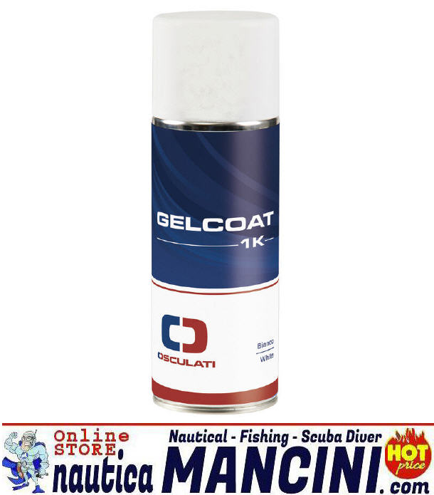 GELCOAT Spray 400ml Bianco (RAL 9003)