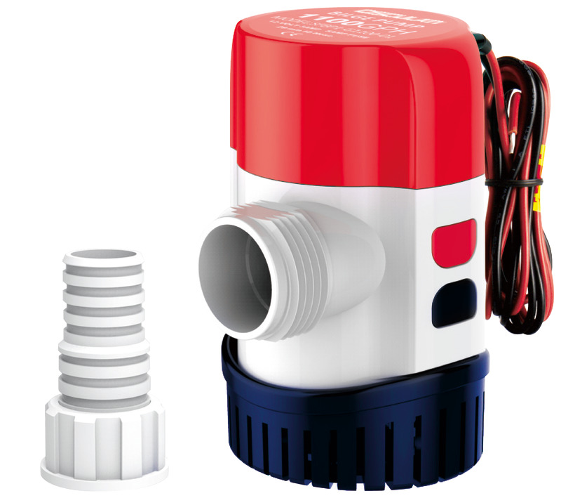 Pompa Immersione Centrifuga EURO PUMP NEXT con Valvola di NON ritorno G600 12V 38 LT/M