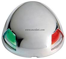 Fanale di via 20mt SEA-DOG INOX LED 12/24V 225° PRUA Rosso/Verde