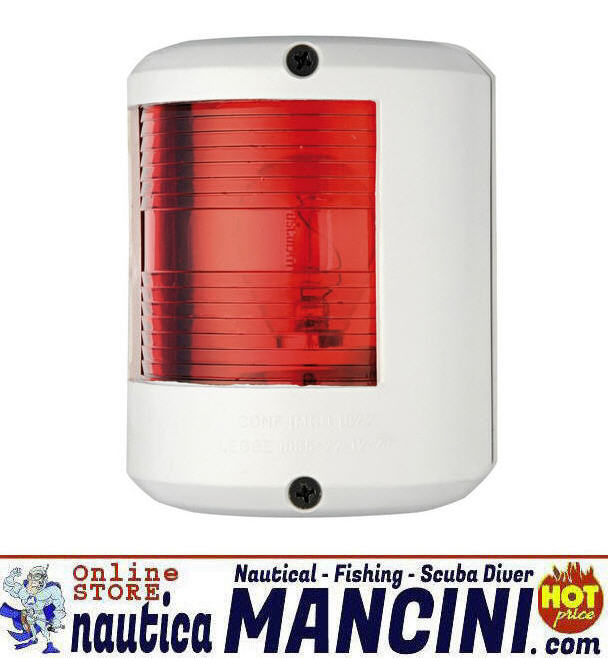 Fanale di via 20mt UTILITY 78 ABS Bianco 112.5° ROSSO