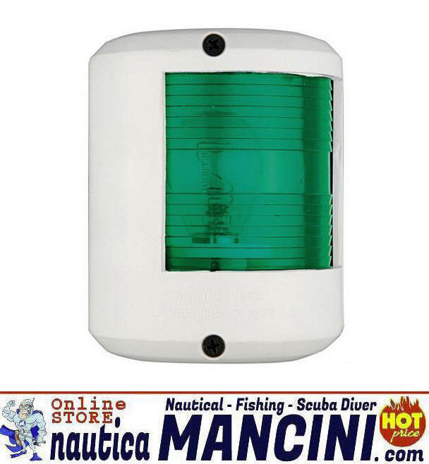 Fanale di via 20mt UTILITY 78 ABS Bianco 112,5° VERDE