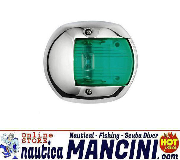 Fanale di via 12mt COMPACT LED INOX 112,5° VERDE - Clicca l'immagine per chiudere