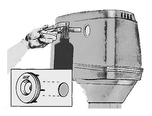 Portellino Antincendio FIRE PORTS Inox 68x45 mm