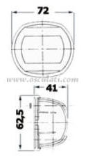 Fanale di via 12mt COMPACT INOX 135° POPPA - Clicca l'immagine per chiudere